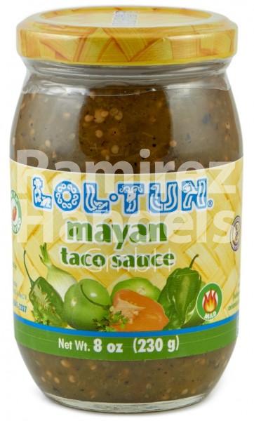 Green sauce Maya LOL-TUN 220 g (EXP 01 JAN 2023)