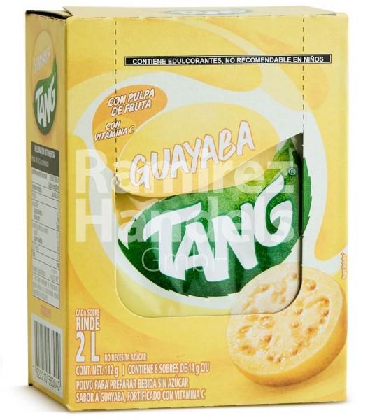 TANG sabor Guayaba 112 g ( Display 8 pzas. de 14 g c/u)
