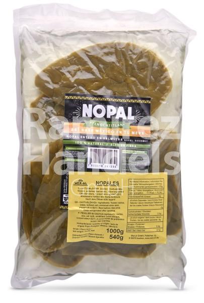Whole cactus leaves Nopales Cambray Azteca 1 kg