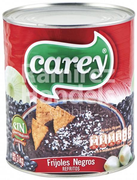 Frijoles Refritos Negros Carey 3 kg