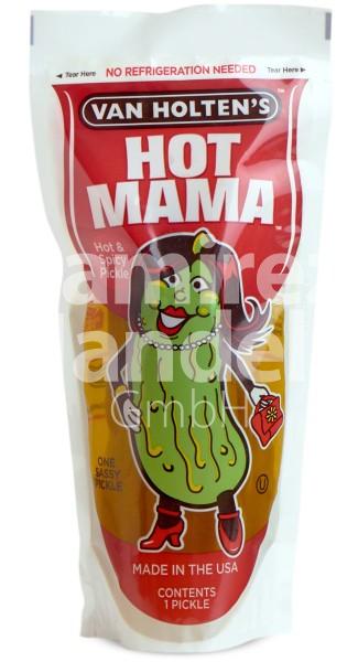 Van Holtens Pickle HOT MAMA 196 g (EXP 03 FEB 2025)