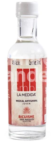 Mezcal Artesanal La Medida - BICUISHE 48 % Vol. Alc. 50 ml
