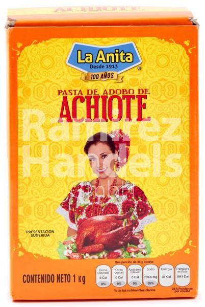 Achiote en Pasta La Anita 1 kg (CAD 01 MAY 2025)
