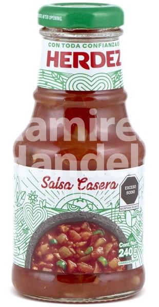 Homemade sauce - Salsa casera HERDEZ 240 g (EXP 01 JUN 2023)