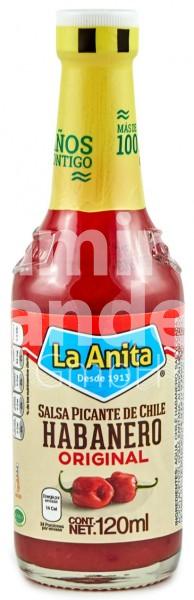 Salsa habanera Roja La Anita 120 ml
