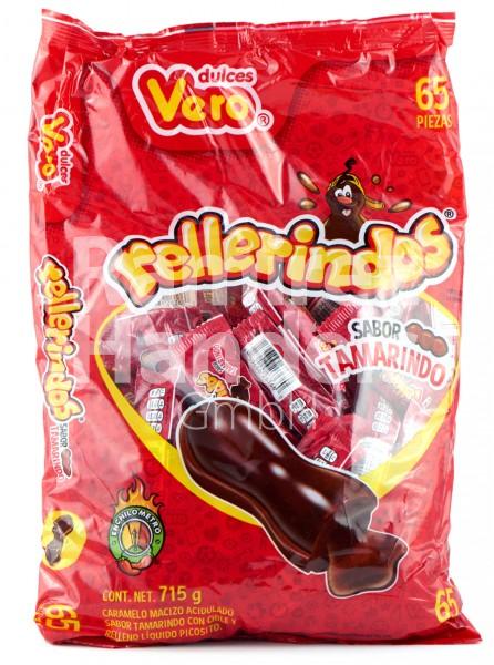 Tamarind candy - Rellerindo candy DULCES VERO 65 pcs. (715 g)
