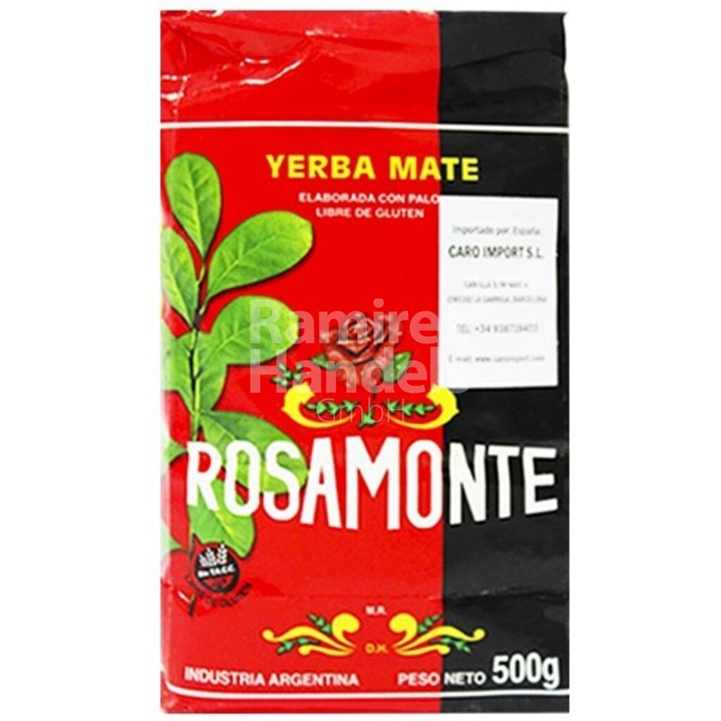 [AR0001] Mate tea - Yerba Mate ROSAMONTE 500 g