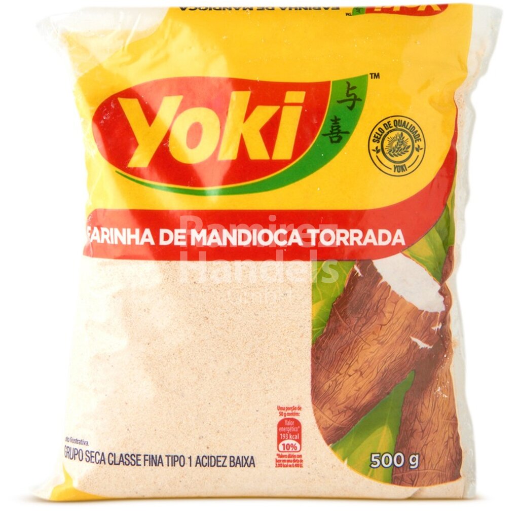 [BR0012] Roasted sassava flour Farinha de Mandioca Torrada YOKI 500 g