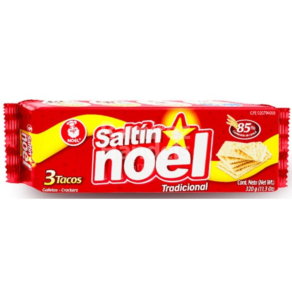 Galleta SALTIN 3 TACOS NOEL 300 g