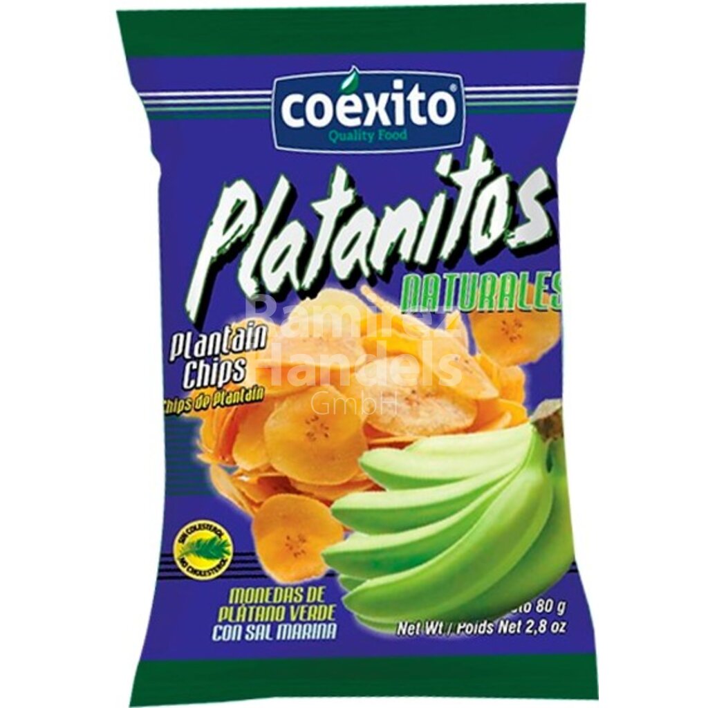[CO0043] Platanito Salado Colombiano COEXITO 80 g