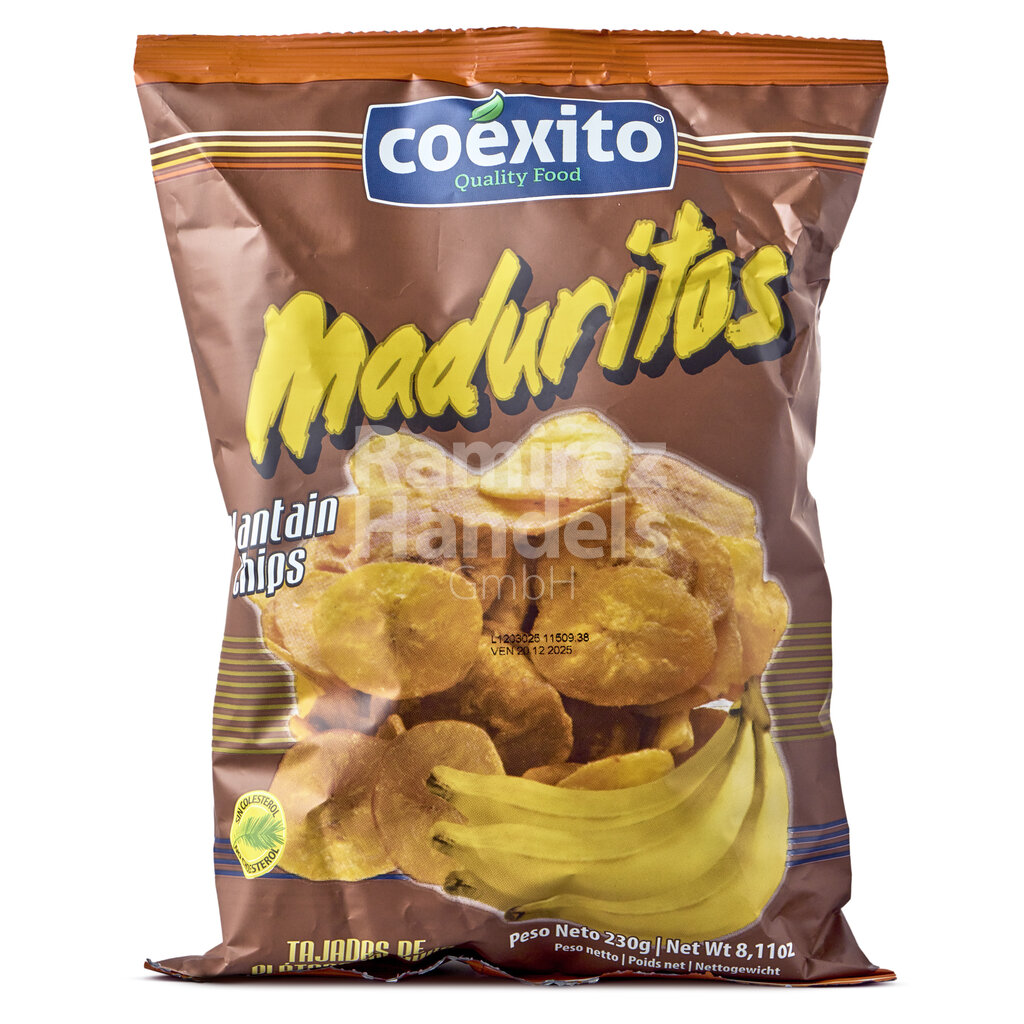 [CO0081] Maduritos Chips aus Kochbanane COEXITO 230 g