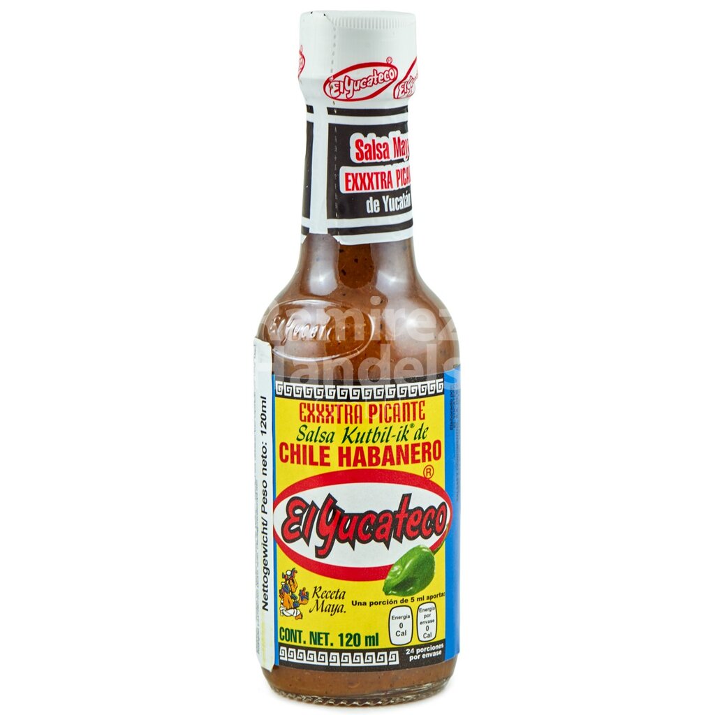 [MX0014] El Yucateco Kutbil Extrascharf Sauce 120 ml