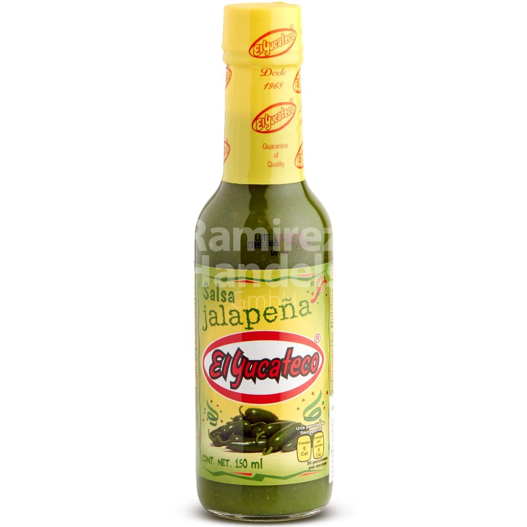 Salsa Jalapeno El Yucateco 150 ml