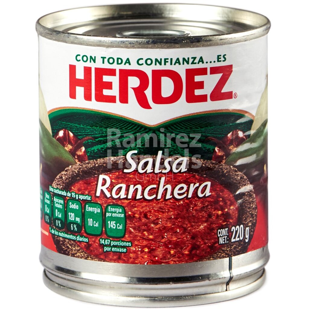 [MX0022] Salsa Ranchera HERDEZ 220 g can