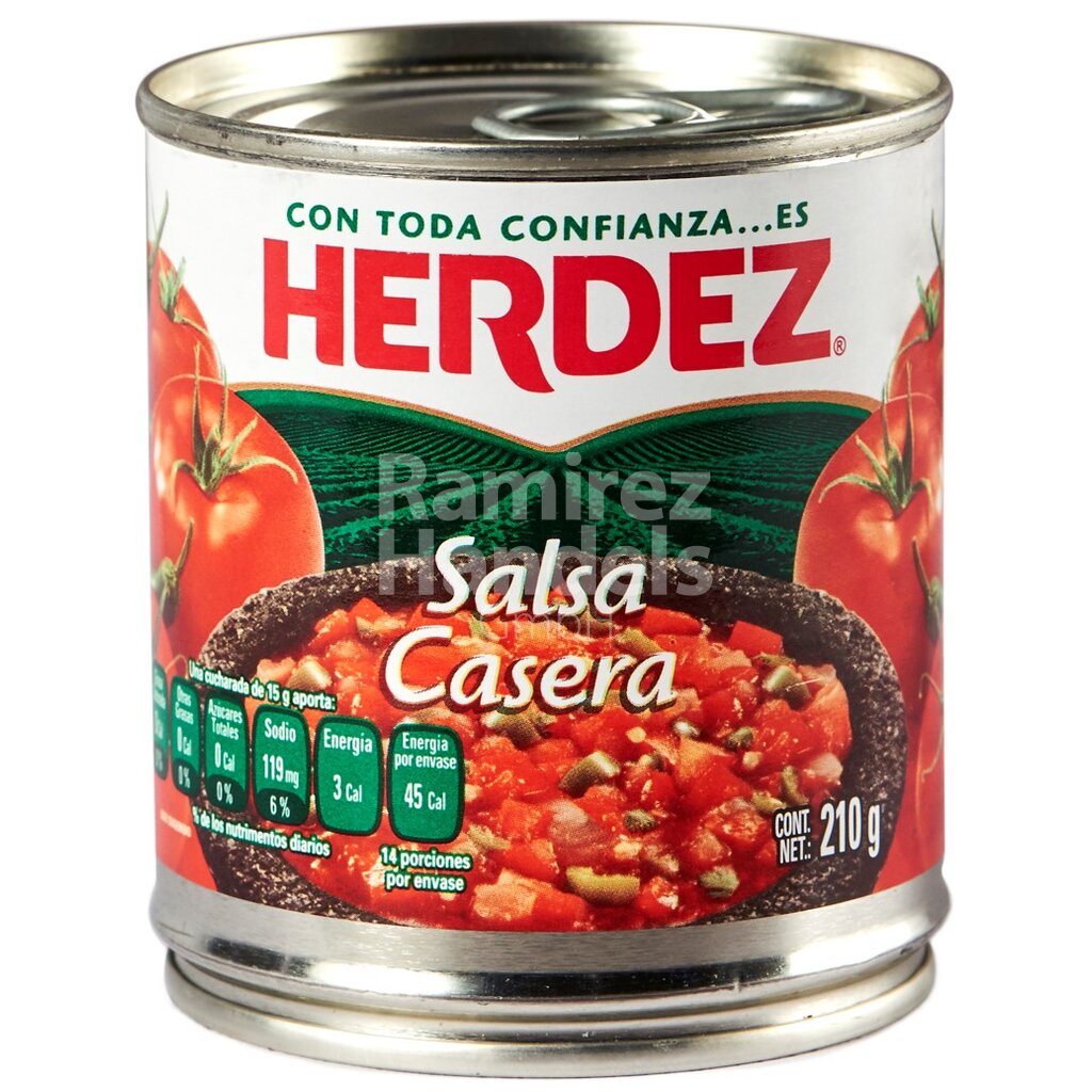 Salsa Casera Herdez 210 g Dose