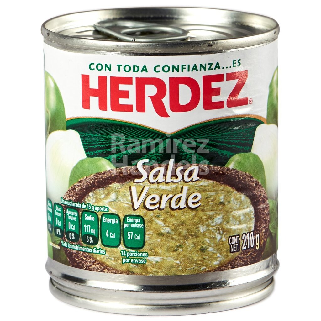 Salsa Verde Herdez Lata 210 g