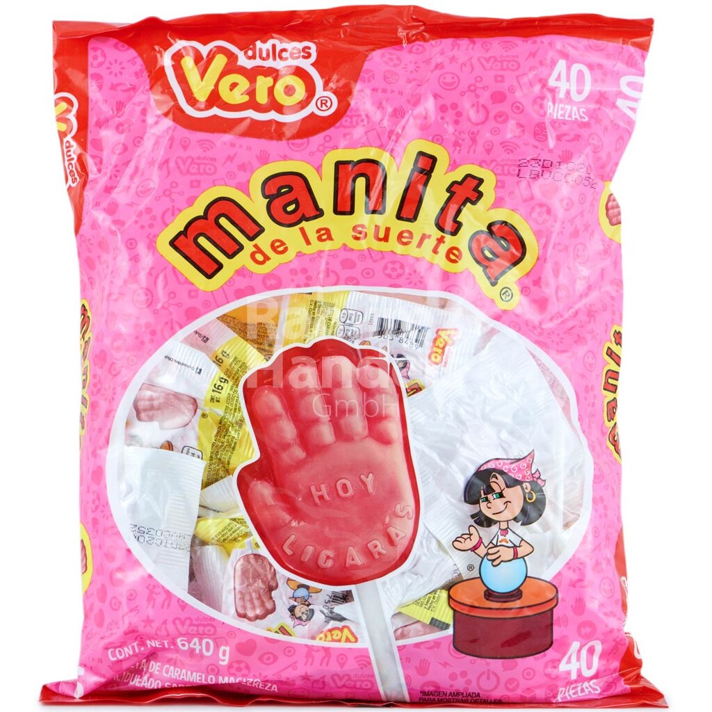 Manita de la Fortuna Lollis 40 St. (640g)