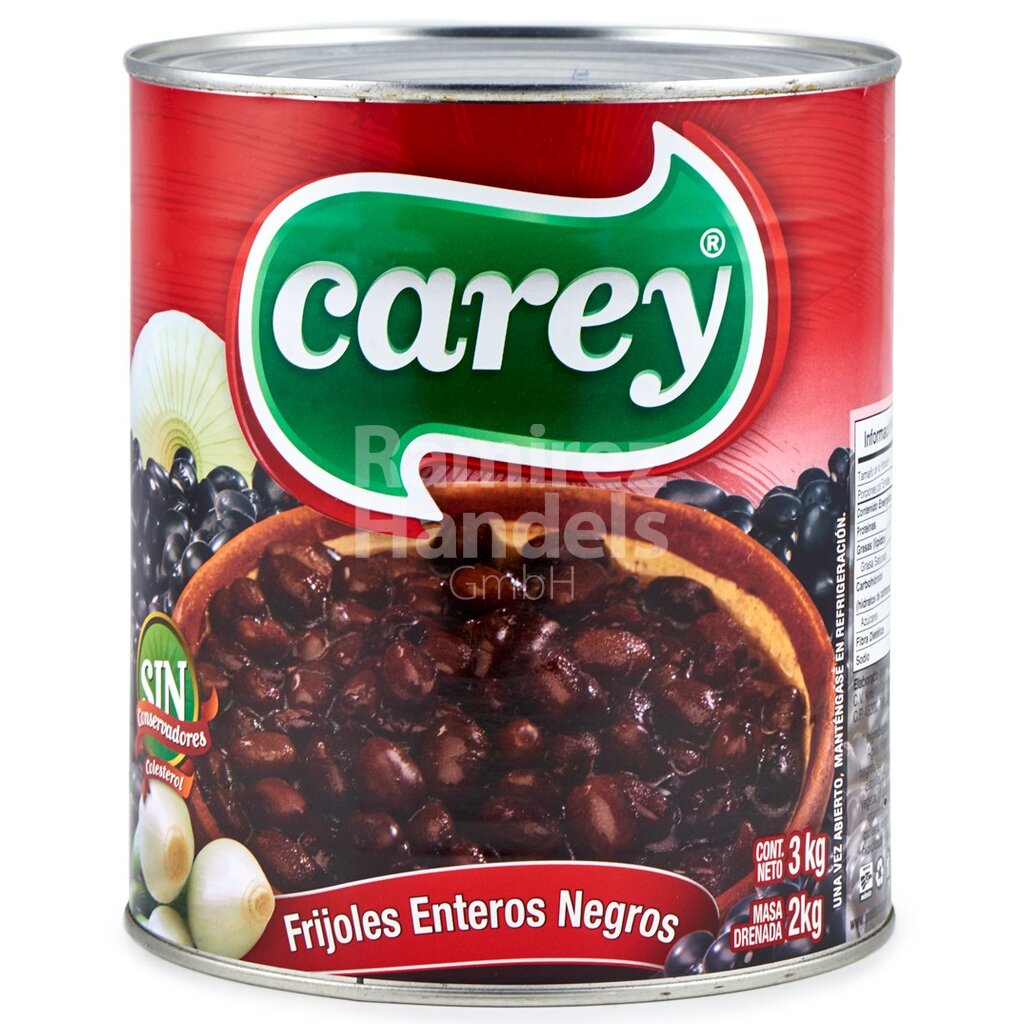 [MX0153] Frijoles ganze schwarze Bohnen Carey 3 kg