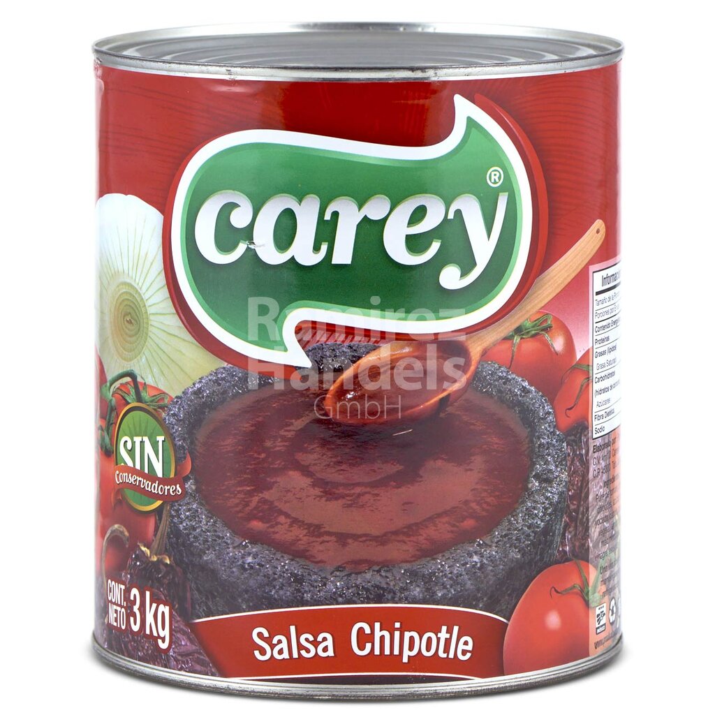 [MX0160] Chipotle Sauce - Salsa de Chipotle CAREY 3 kg