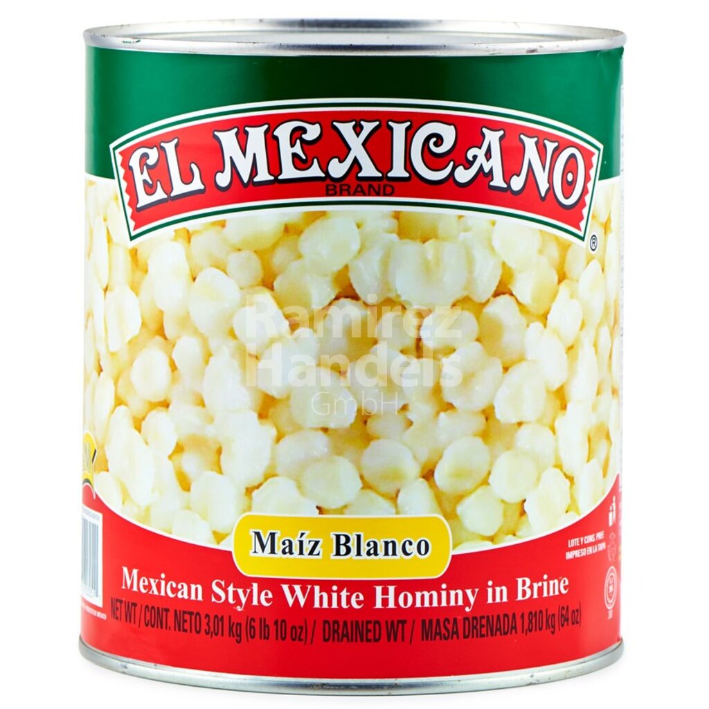 [MX0166] Mais für Pozole El Mexicano 3 kg