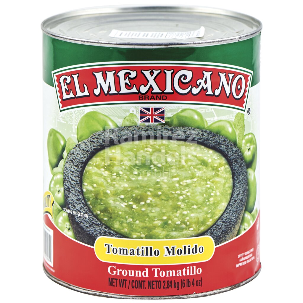 [MX0167] Tomatillos gehackt El Mexicano 2,8 kg