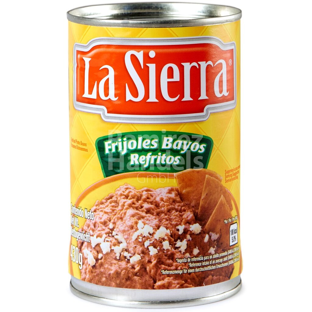 [MX0175] Helles Bohnenmus La Sierra 430 g Dose