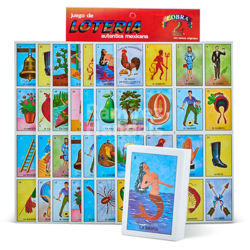 [MX0191] Loteria Game Set