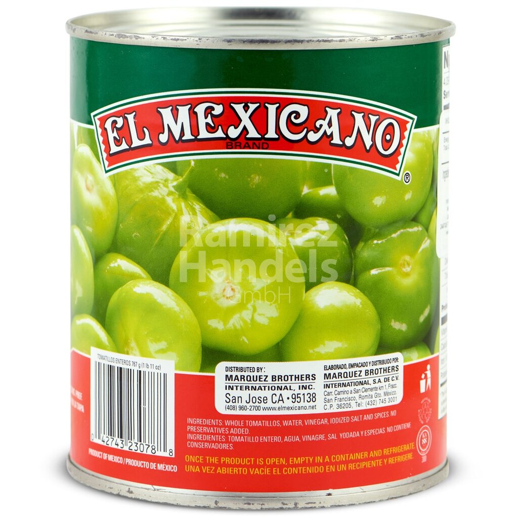 [MX0277] Grüne Tomaten - Tomatillos El Mexicano 767 g