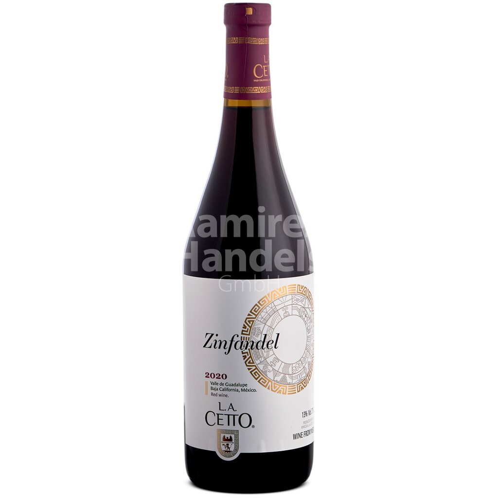 [MX0339] Rotwein L. A. CETTO Zinfandel 14 Vol. Alk. 750 ml