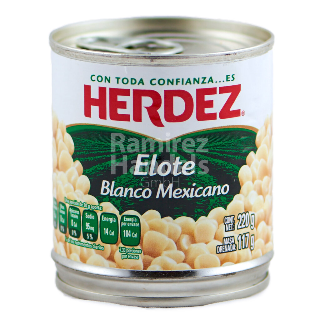 [MX0414] Elote Blanco Mexicano HERDEZ 220 g
