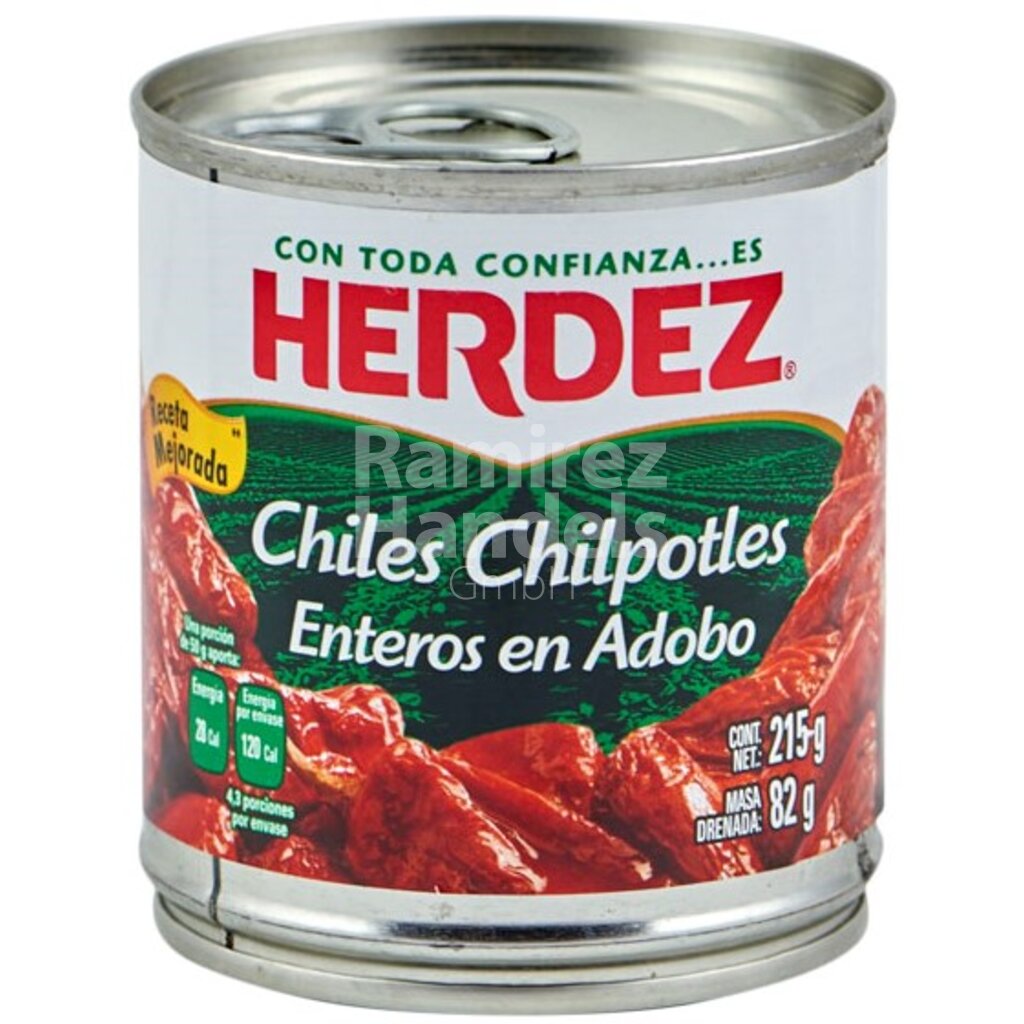 [MX0442] Chili Chipotles in Adobo Herdez - mariniert 198 g