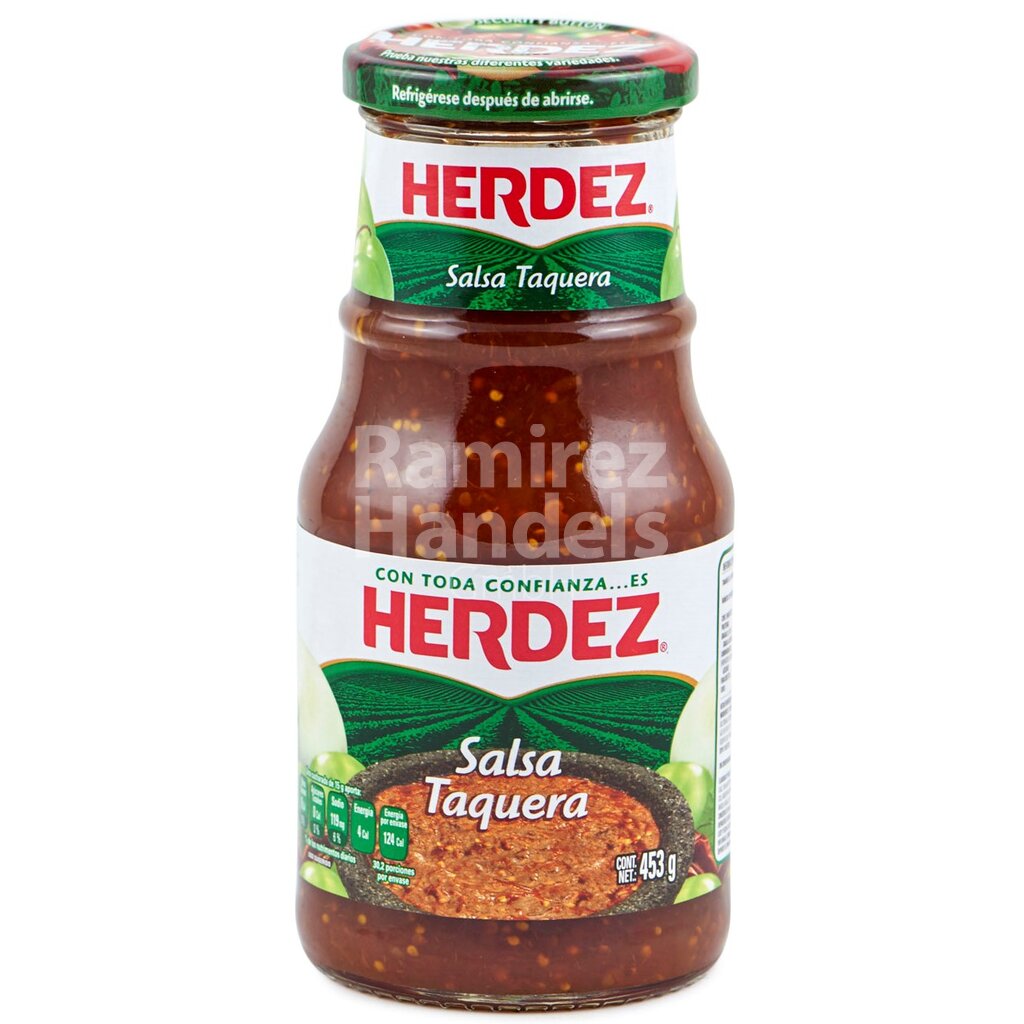 [MX0481] Salsa Taquera Herdez 453 g Glas
