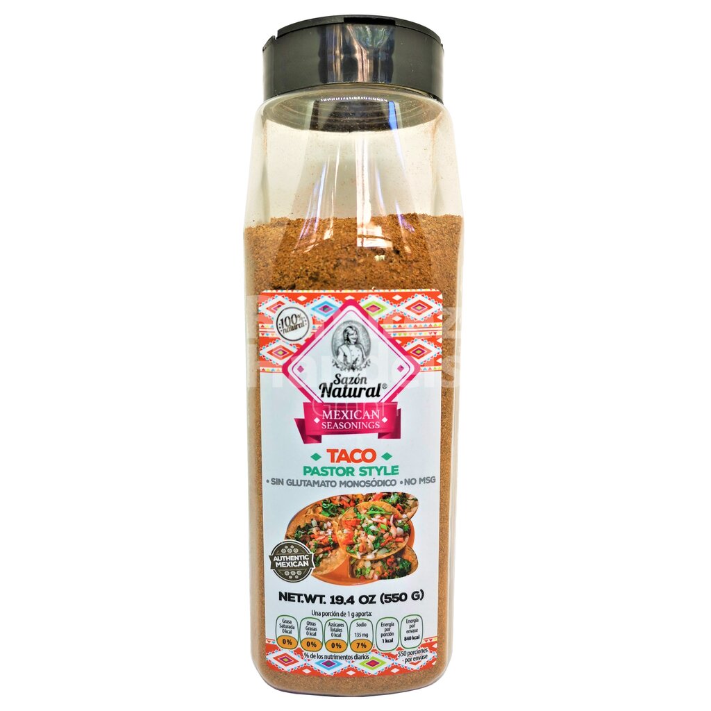 [MX0496] Mexican spice mix for Taco al Pastor SAZON NATURAL 550 g