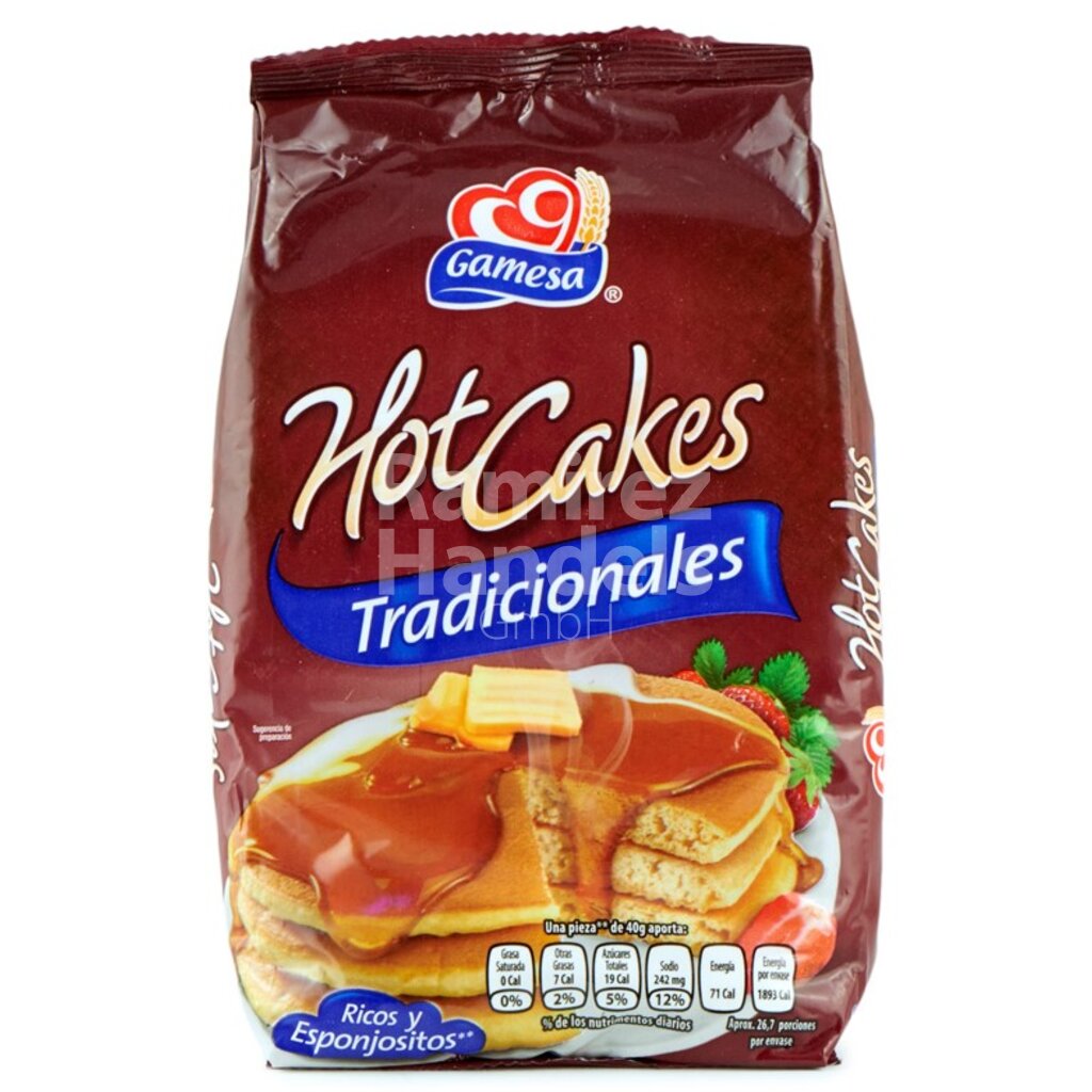 Harina para Hot Cakes Gamesa 500 g