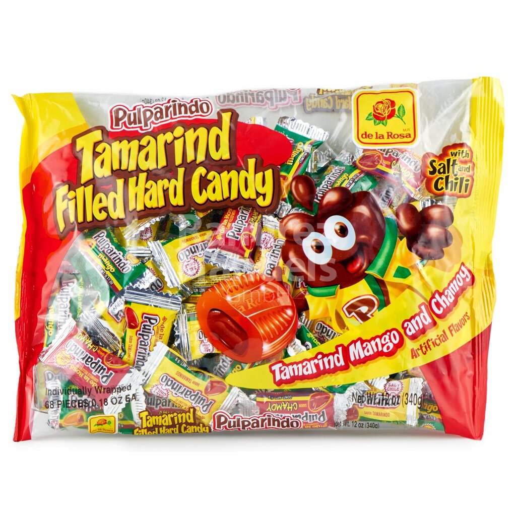 Tamarind candy - Pulparindo Bonbons DE LA ROSA 100 pcs. (500 g)