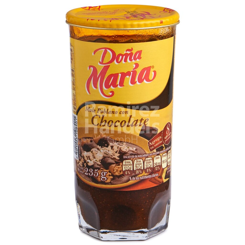 [MX0804] Mole Poblano con Chocolate Dona Maria 235 g