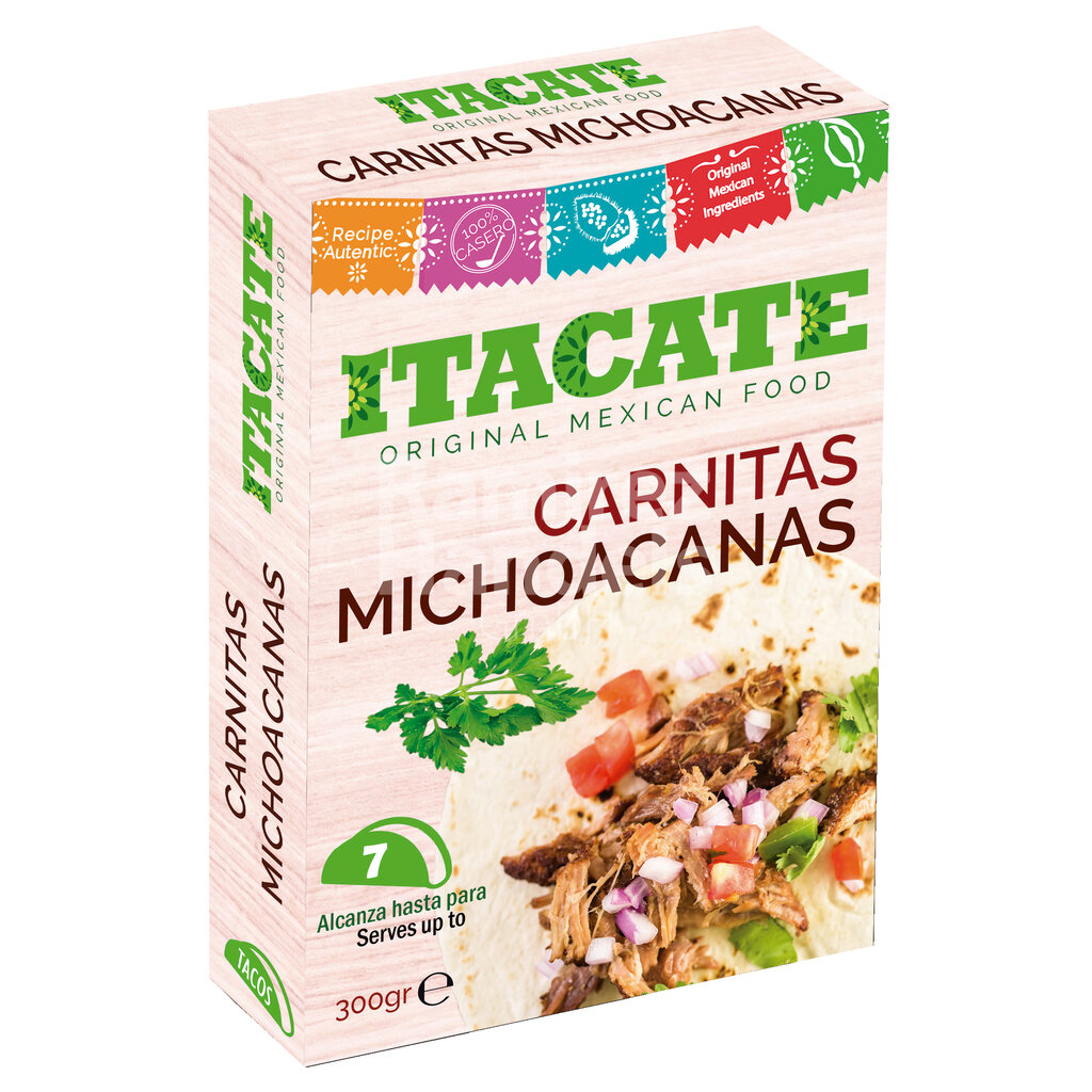 [MX0847] Carnitas Michoacanas (Schweinefleisch) ITACATE 300 g