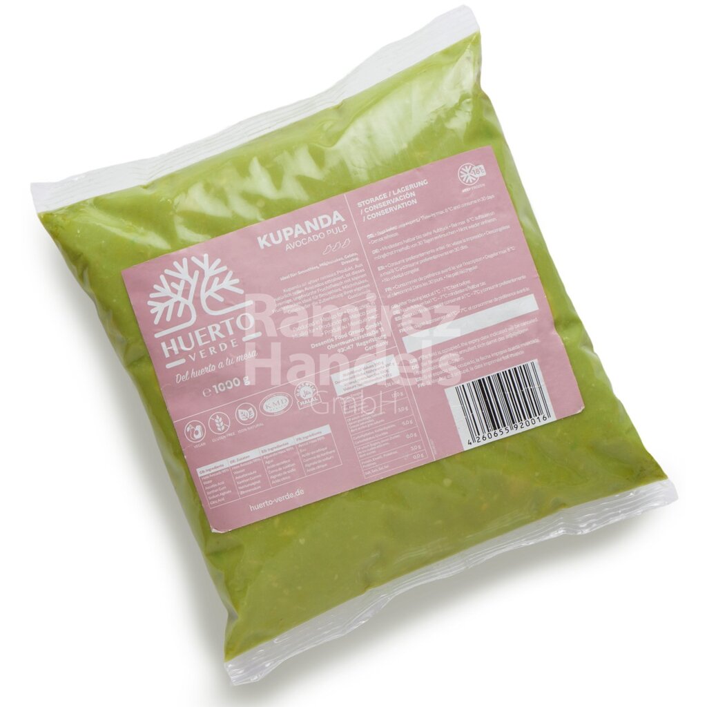 [MX0868] Avocado Pulp Huerto Verde - Kupanda 1 kg