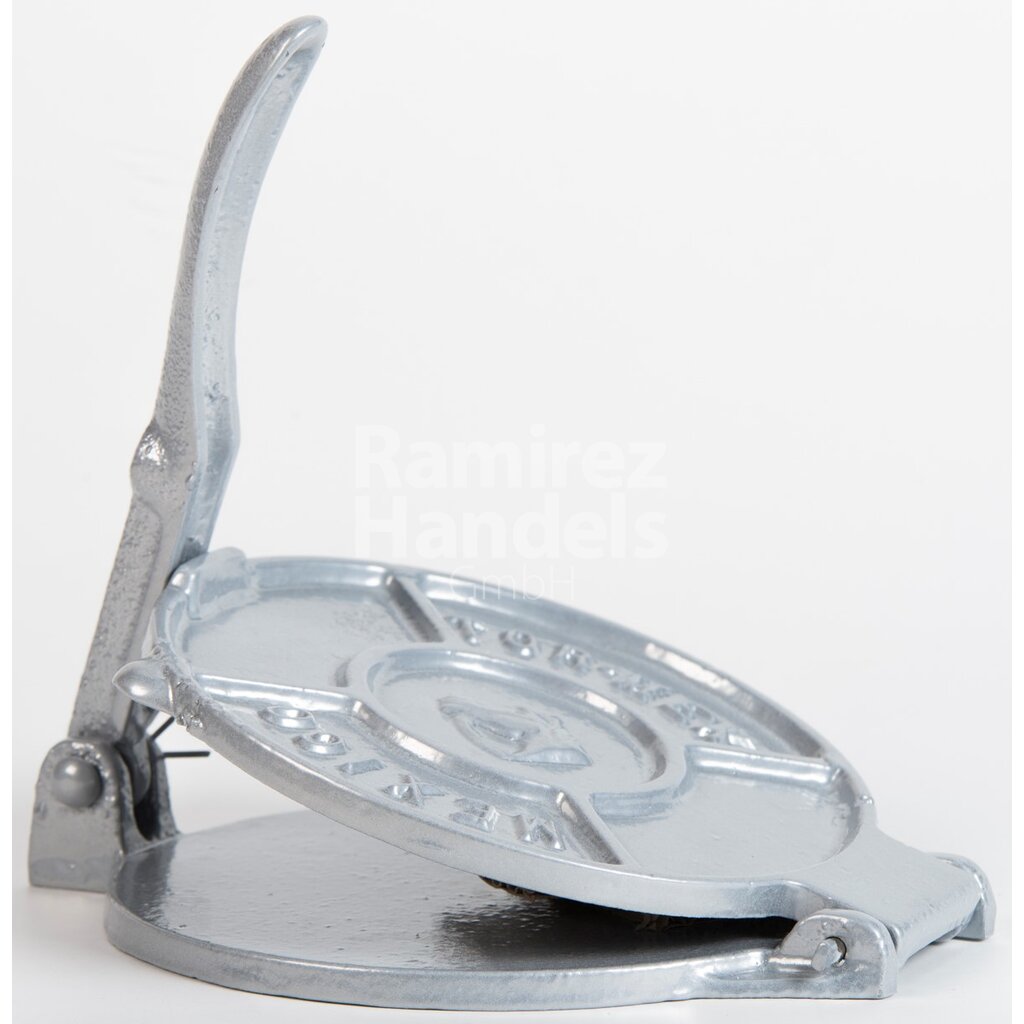 [MX0876] Prensa para tortillas color Plateado 19 cm Diametro