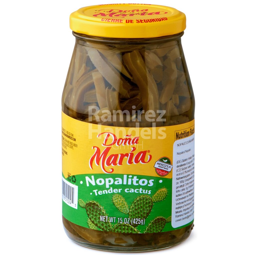 [MX0915] Nopales cortados Cambray Dona Maria 425 g
