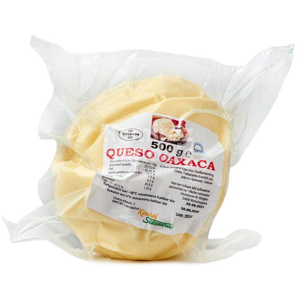 [MX0952] Queso Oaxaca Käserei Südamerika 500 g