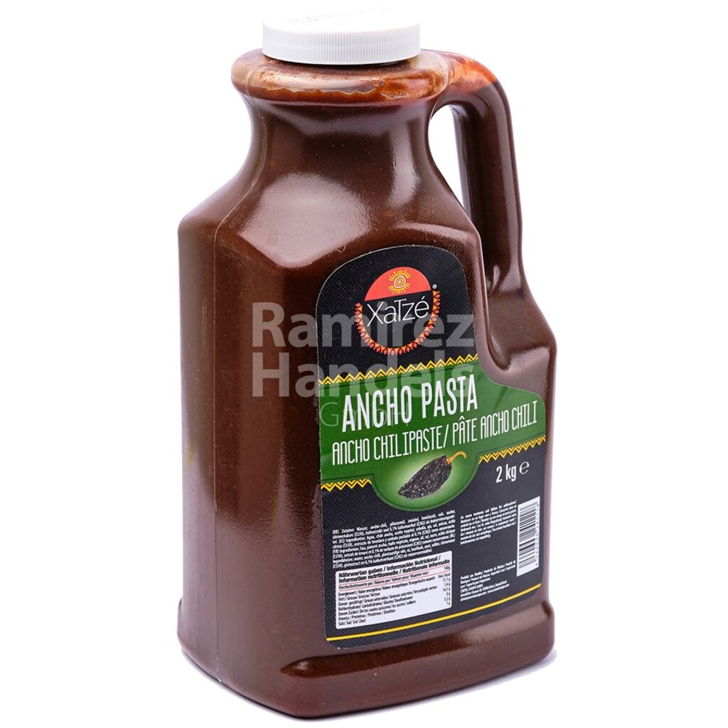 Chile Ancho en Pasta XATZE 2 kg