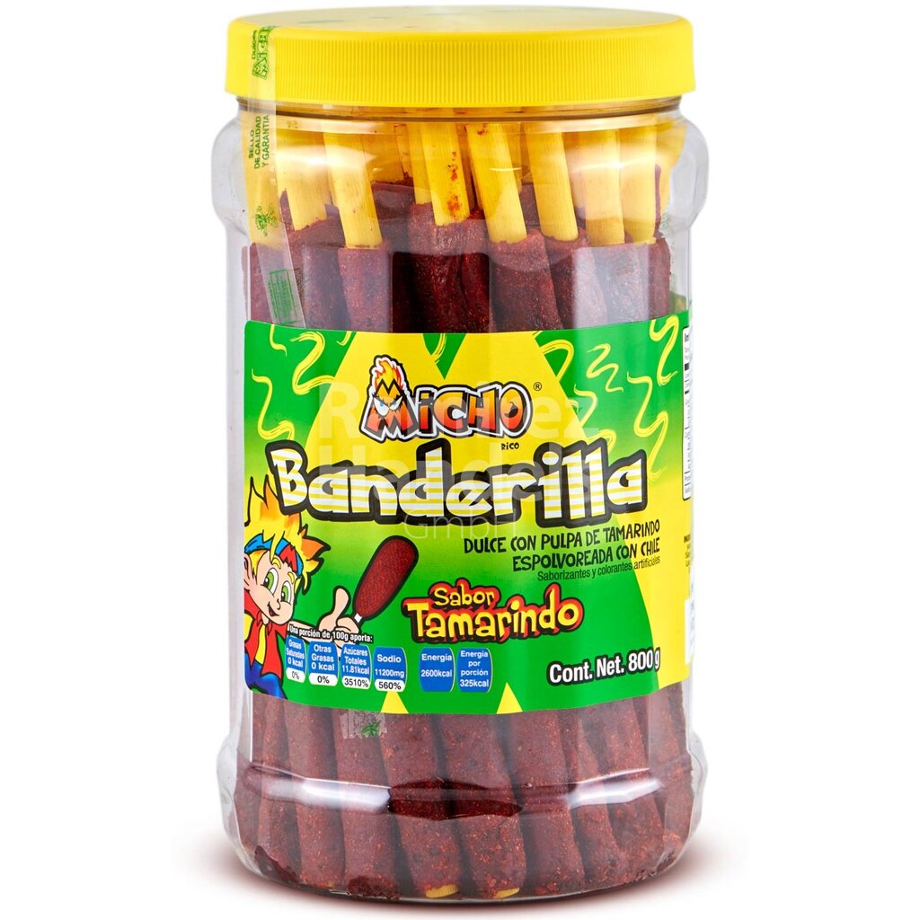 [MX0992] Banderillas Micho Tamarinde mit Chili 40 St.