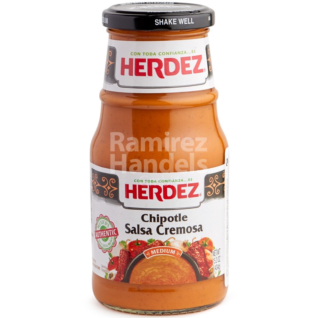 [MX1081] Salsa Chipotle CREMIG Herdez 434 g