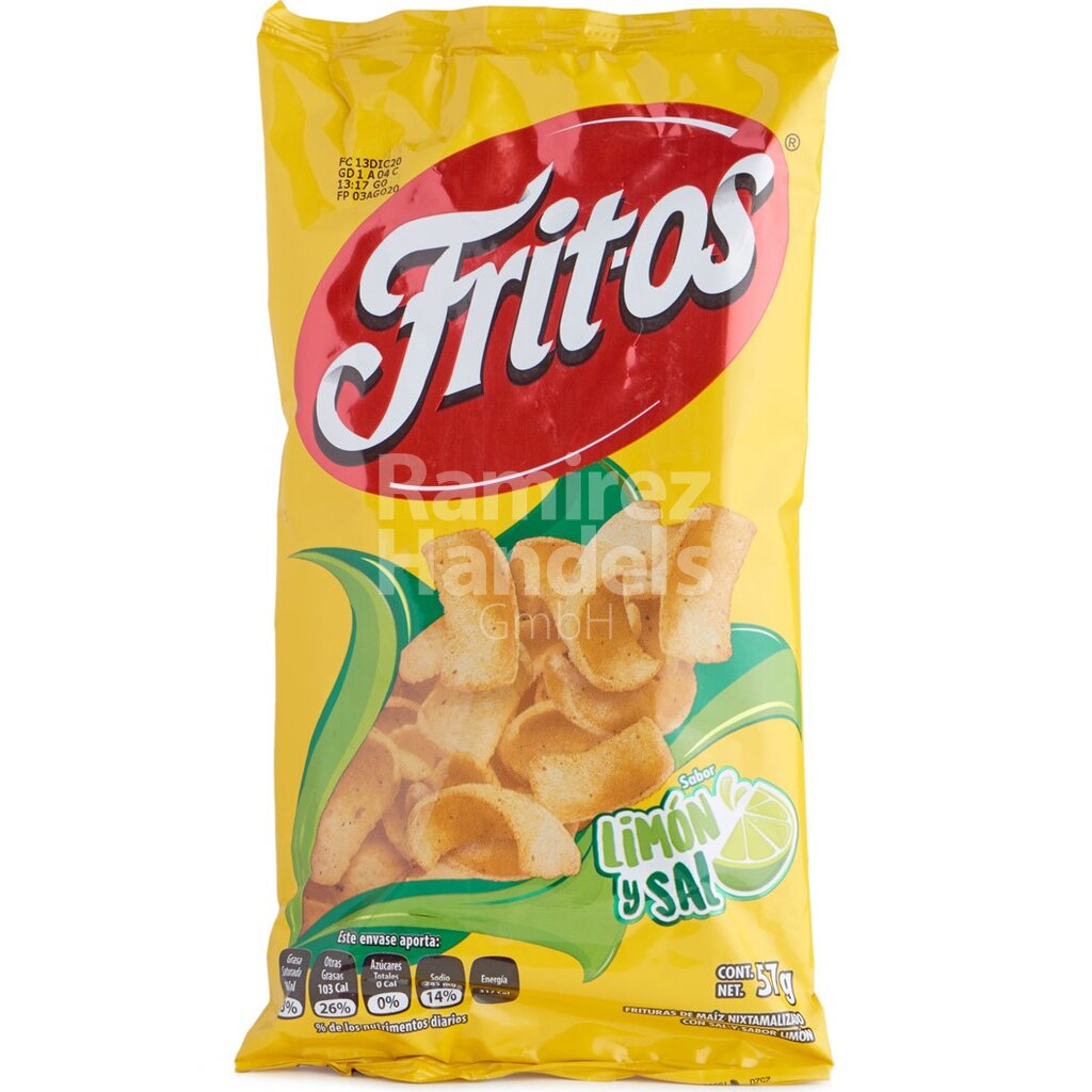 [MX1086] Fritos mit LIMETTE UND SALZ 57 g