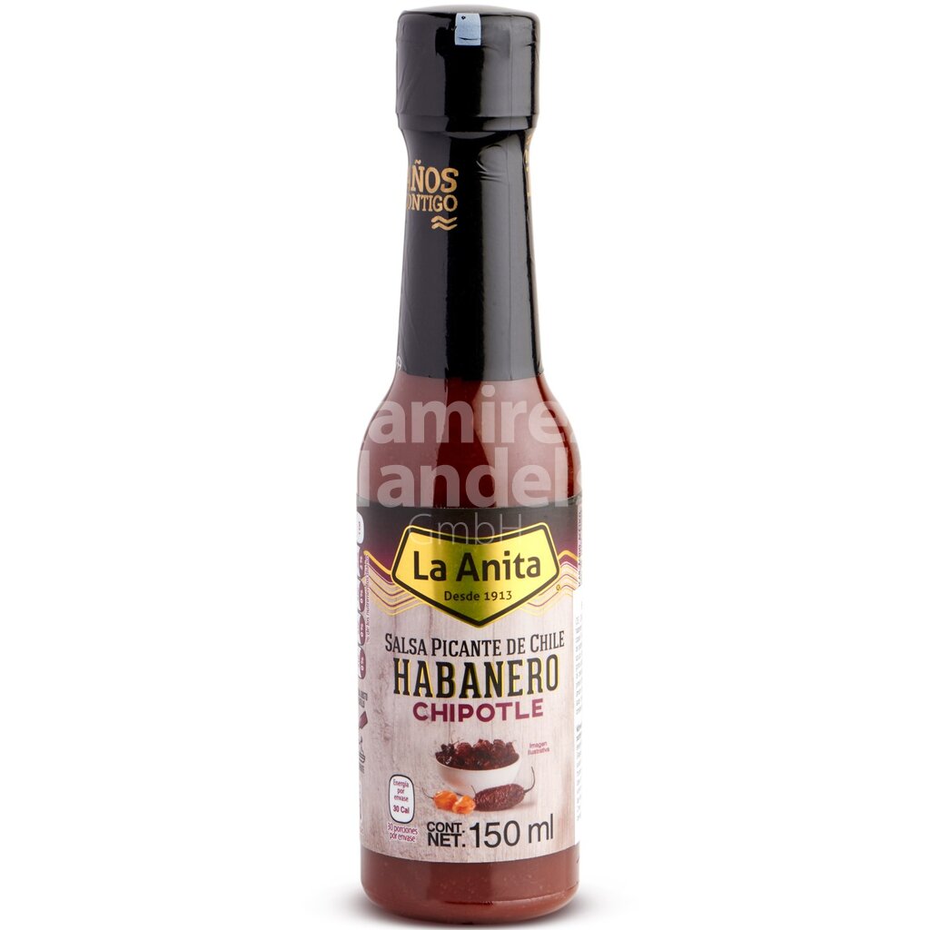 [MX1095] Habanero Chipotle sauce LA ANITA 150ml
