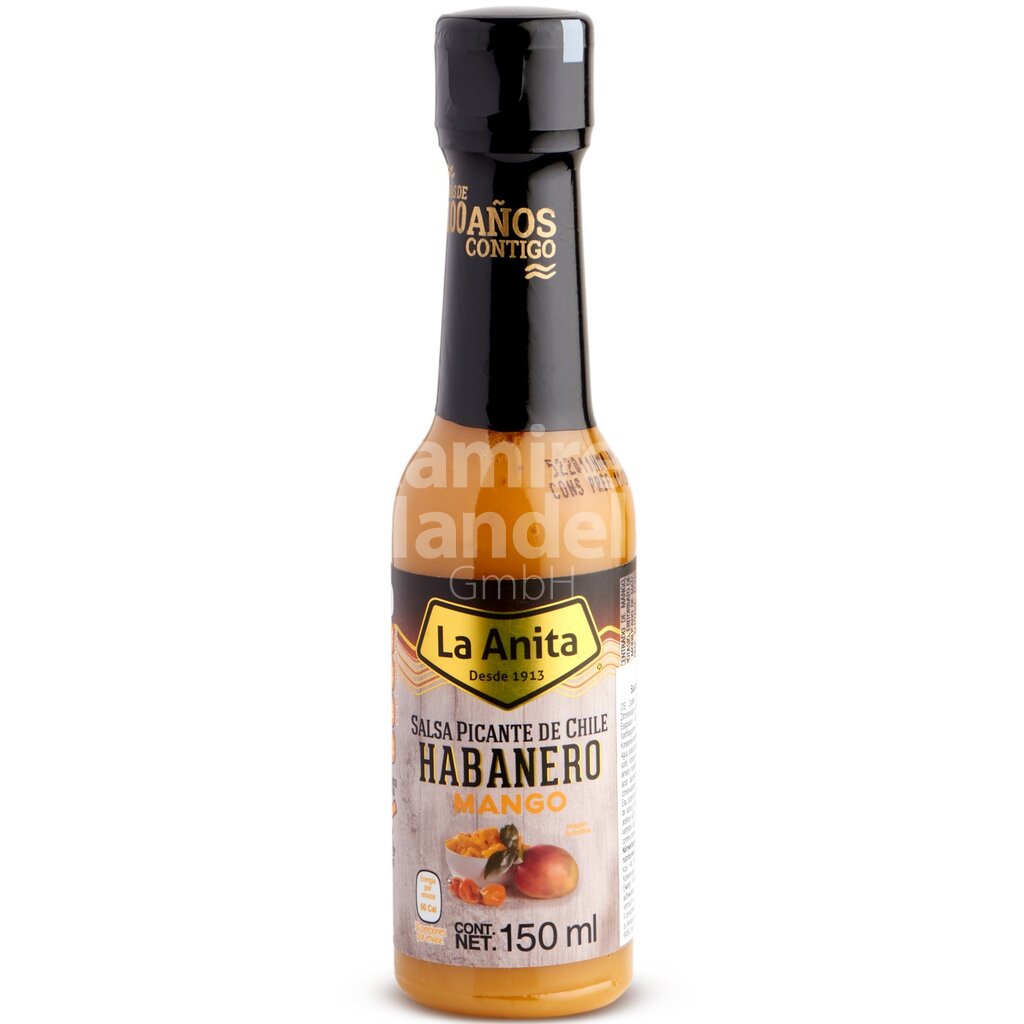 [MX1096] Habanero Mango sauce LA ANITA 120 ml