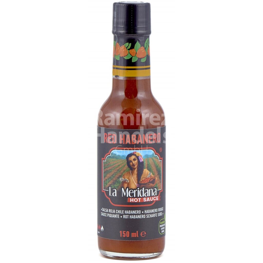 [MX1224] Habanero Sauce Red LA MERIDANA 150 ml