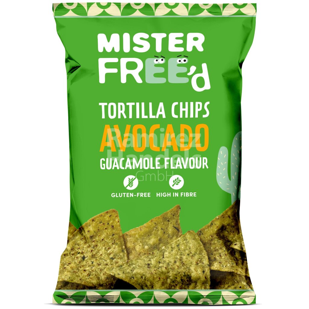[MX1306] Tortilla Chips AVOCADO Mister Freed 135 g
