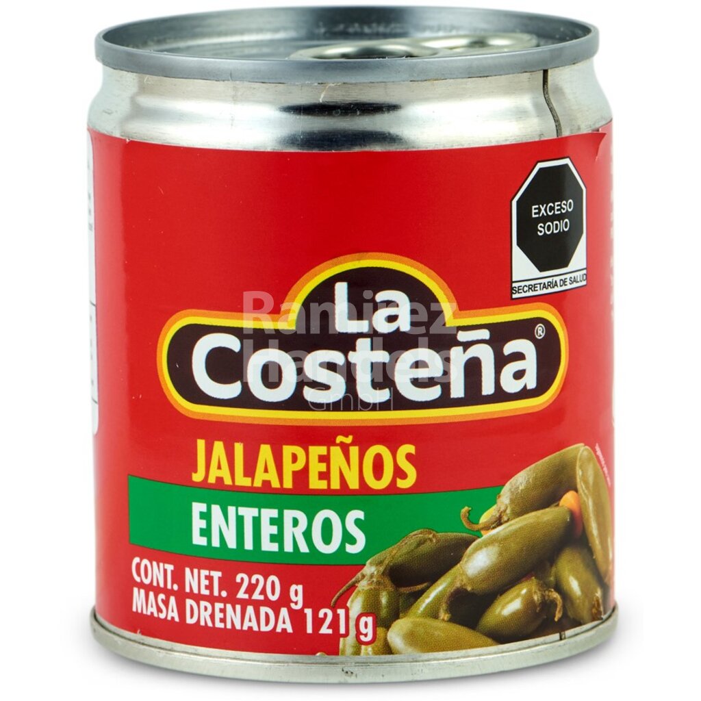 [MX1382] Chile Jalapeno Entero La Costena 220 g